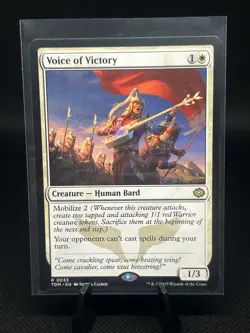 Voice of Victory Tarkir: Dragonstorm Regular - Image 1