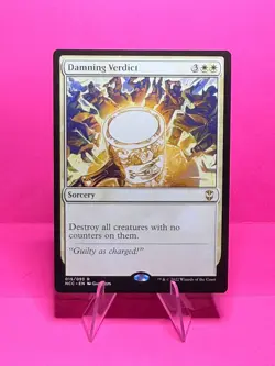 Damning Verdict Commander: Streets of New Capenna Regular - Image 1