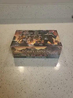 MTG - Lord of the Rings - Draft Booster Box - Factory Sealed (SEE DESCRIPTION!) - Image 1