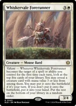 MTG Whiskervale Forerunner - Bloomburrow #040 - Image 1