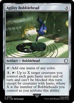 MTG Agility Bobblehead - Fallout Commander #126 - Image 1