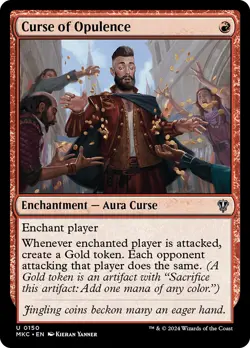 MTG Curse of Opulence - Murders at Karlov Manor Commander #150 - Image 1