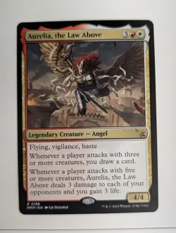 MTG - Aurelia, the Law Above- MKM - R - 188 - Image 1