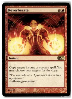 MTG Reverberate - Magic 2011 (M11) Heavily Played English - Image 1