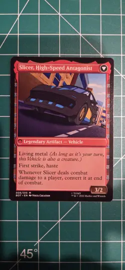Slicer, Hired Muscle - Universes Beyond: Transformers (BOT) NM MTG - Image 2
