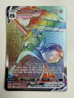 Melmetal VMAX (Secret) 080/078 Pokemon GO Ultra Rare Holo Pokemon TCG Near Mint - Image 1