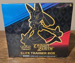 Crown Zenith ETB Elite Trainer Box Pokemon - Image 1
