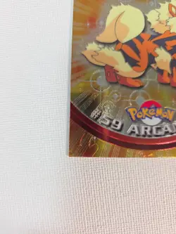 topps Pokemon TV Animation Edition Series 1 Holo Foil #59 Arcanine - Image 3