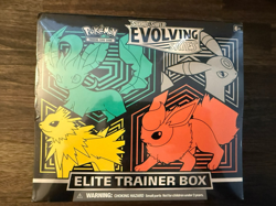 2021 Pokemon TCG Evolving Skies Elite Trainer Box ETB FACTORY SEALED Rare New - Image 1