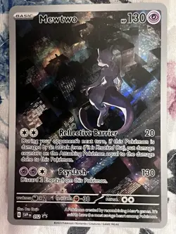 Mewtwo 052 Pokemon 151 Pokemon TCG SV Promo Cards Holo - Image 1