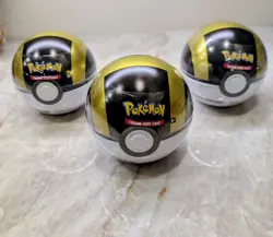Pokemon Ultra Ball Pokeball H19 Tin Evolutions Ancient Origins Lost Thunder NEW - Image 1