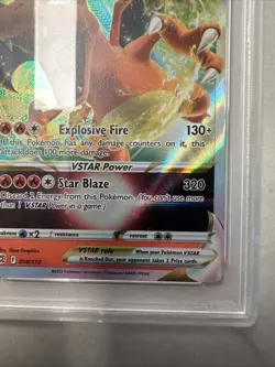 Charizard VSTAR 018/172 Brilliant Stars Holo Pokemon TCG PSA 10 GEM MT - Image 5