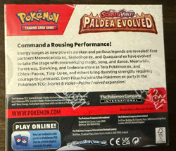 Pokemon TCG Scarlet & Violet - Paldea Evolved - Sealed Boster Box - Image 2