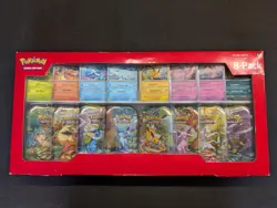 Pokemon TCG Scarlet & Violet Prismatic Evolutions Mini Tins Sealed 8 Pack - Image 1