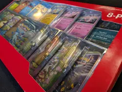 Pokemon TCG Scarlet & Violet Prismatic Evolutions Mini Tins Sealed 8 Pack - Image 3