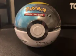 PokeBall Tin [Moon Ball] - Pokemon TCG - 3 Booster Packs & Sticker - Sealed New - Image 1