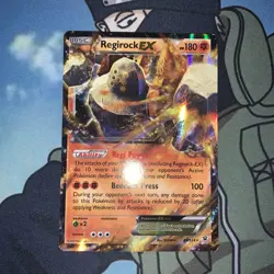 Regirock EX Ultra Rare 43/124 XY Fates Collide Pokemon TCG NM - Image 1