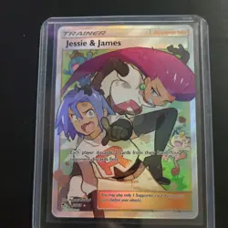 Pokemon TCG Jessie James Full Art Holo Card 68/68 Hidden Fates Ultra Rare Mint - Image 1