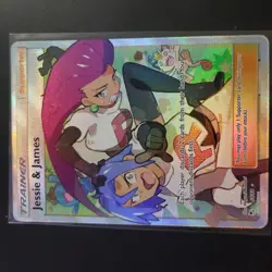 Pokemon TCG Jessie James Full Art Holo Card 68/68 Hidden Fates Ultra Rare Mint - Image 3