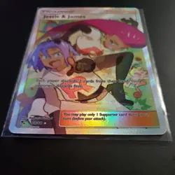 Pokemon TCG Jessie James Full Art Holo Card 68/68 Hidden Fates Ultra Rare Mint - Image 4