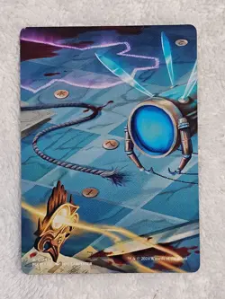 MTG Full Art Clue A41 Spy Glass Token 14 Murders at Karlov Manor Magic Card NM - Image 3