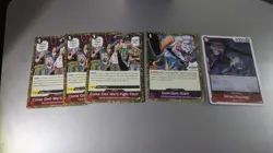 One Piece Tcg Lot Of 126 Cards All Rated Holos Mixed Random Sets Collection - Image 3