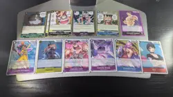 One Piece Tcg Lot Of 126 Cards All Rated Holos Mixed Random Sets Collection - Image 5