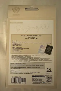 Hololive OCG Card Game English Set 01 Tokino Sora & AZKi Start Deck Sealed New - Image 2