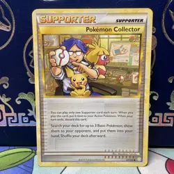 Pokemon Card- Pokemon Collector 97/123- Uncommon- HeartGold SoulSilver- NM - Image 1