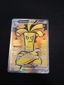 Gholdengo ex 252/182 SV04: Paradox Rift Holo Pokemon Card TCG - Image 1
