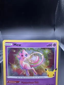 2021 POKEMON MEW CELEBRATIONS CARD 25TH ANNIVERSARY EDITION HOLO RARE #011/25 LP - Image 2