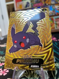 Shadow Pikachu #25 - Gold Holo - Crystal Collection 2024 - Pokemon Card - Image 2