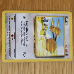 DODUO 48/102 POKEMON CARD (BASE SET) - Image 2