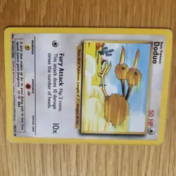DODUO 48/102 POKEMON CARD (BASE SET) - Image 3