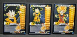 DBZ Dragon Ball Z Goten LIMITED Personality Set Lv1-3 Cards 174, 75, 76 ALL MP - Image 2