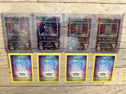 Pokemon TCG 2000 Ancient Mew Promo Four Card Lot - Ungraded Near Mint - Image 2