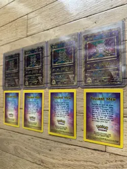Pokemon TCG 2000 Ancient Mew Promo Four Card Lot - Ungraded Near Mint - Image 3