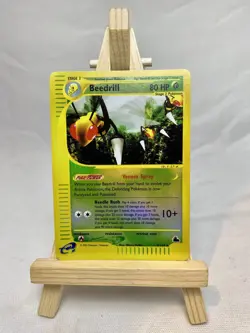 Beedrill 5/144 Reverse Holo Rare Skyridge Pokemon Card Lightly Played - Image 1