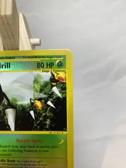 Beedrill 5/144 Reverse Holo Rare Skyridge Pokemon Card Lightly Played - Image 2