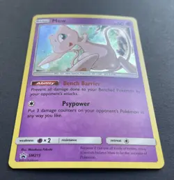 Pokemon Card MEW SM215 Rare Black Star Promo - NM/M - Image 3