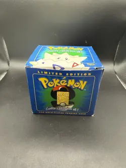 Vintage 1999 Pokemon Burger King 23k Gold Plated Trading Card Togepi Blue Sealed - Image 4