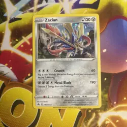 Zacian SWSH033 SWSH: Sword & Shield Promo Cards Holo - Image 3