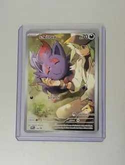 N's Zorua (189) Pokemon Center Exclusive Sv: Scarlet & Violet Promo Cards - Image 1