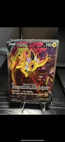 Jolteon V SWSH183 SWSH: Sword & Shield Promo Cards Holo - Image 1