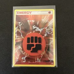Lot of (2) Pokemon TCG Fighting Energy Holo Rare Card 110/110 Holon Phantoms - Image 3