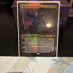 MTG x1 Kaya the Inexorable Borderless Foil NM - Image 1