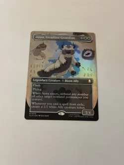 Appa, Steadfast Guardian | Borderless | Avatar: TLA MTG | FOIL FINISH - Image 1