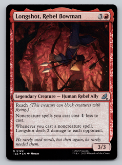 Longshot, Rebel Bowman FOIL - Avatar Last Airbender - MTG - Image 1