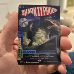 MTG Magic the Gathering Secret Lair NM Shark Typhoon (2020) - Image 1