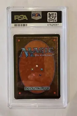 Magic The Gathering: MTG: 1994 Antiquities Yawgmoth Demon PSA 6 - Image 2